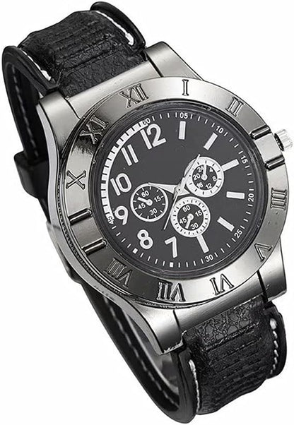 New Military USB Lighter Watch Men's TrendyZone